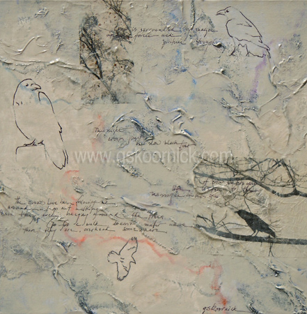 The Night Creeps Past on Slow Black Feet 